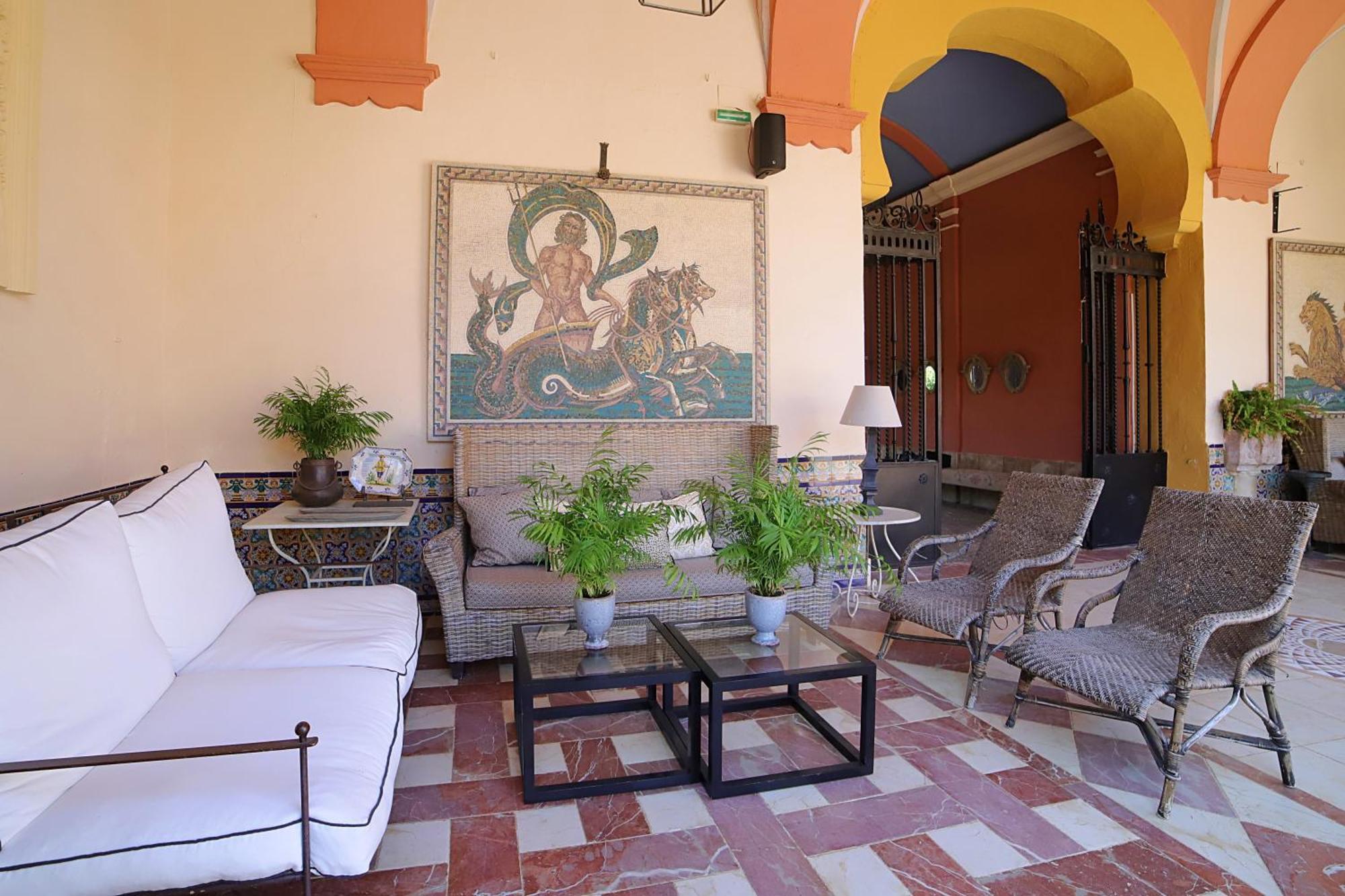 Hacienda El Rosalejo Pensionat Villamartín Exteriör bild